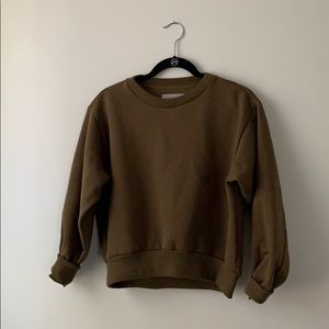 Everlane Oversized Crew Neck Sweatshirt XS